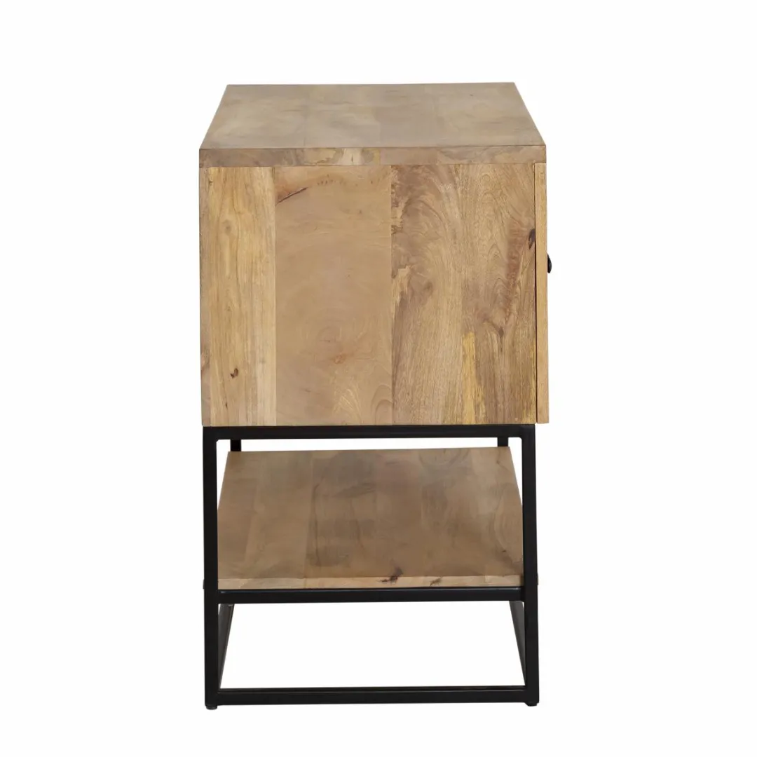 Meuble Sous Vasque<Made in Meubles Meuble sous vasque en bois de manguier Miguel