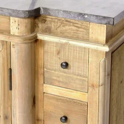 Meuble Sous Vasque<Made in Meubles Meuble sous vasque en bois recyclé Bianca