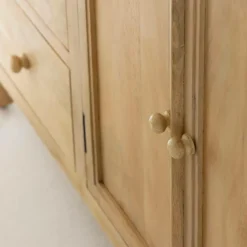 Meuble Sous Vasque<Made in Meubles Meuble sous vasque en bois de manguier blanchi Ronan