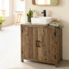 Meuble Sous Vasque<Made in Meubles Meuble sous vasque en bois recyclé Adrienne