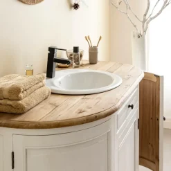 Meuble Sous Vasque<Made in Meubles Meuble sous vasque en bois recyclé Garance