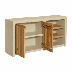 Meuble Sous Vasque<Made in Meubles Meuble sous vasque en bois effet béton et bois recyclé Dalva