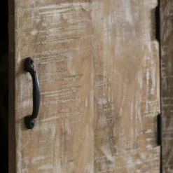 Meuble Sous Vasque<Made in Meubles Meuble sous vasque en bois de manguier blanchi Sienna