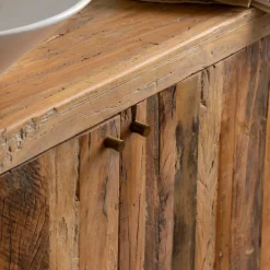 Meuble Sous Vasque<Made in Meubles Meuble sous vasque en bois recyclé Naël