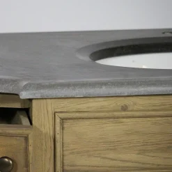 Meuble Sous Vasque<Made in Meubles Meuble sous vasque en bois de chêne Gaia