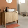 Meuble Sous Vasque<Made in Meubles Meuble sous vasque en bois de manguier Tonin
