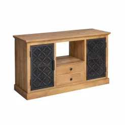 Meuble Sous Vasque<Made in Meubles Meuble sous vasque en bois de manguier Sahara