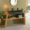 Table Console|Meuble Sous Vasque<Made in Meubles Meuble sous vasque en bois recyclé Corin