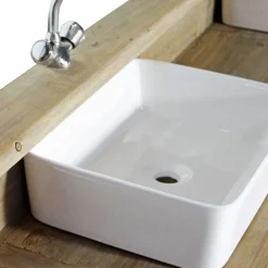 Meuble Sous Vasque<Made in Meubles Meuble sous vasque en bois recyclé Cassandre