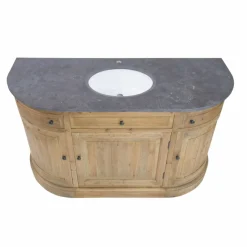 Meuble Sous Vasque<Made in Meubles Meuble sous vasque en bois recyclé Livio