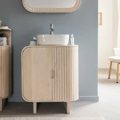 Meuble Sous Vasque<Made in Meubles Meuble sous vasque en bois de manguier Yoni