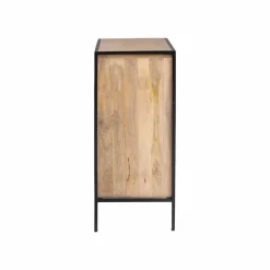 Meuble Sous Vasque<Made in Meubles Meuble sous vasque en bois de manguier et métal Coralie