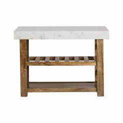 Meuble Sous Vasque<Made in Meubles Meuble sous vasque en marbre et bois Louca