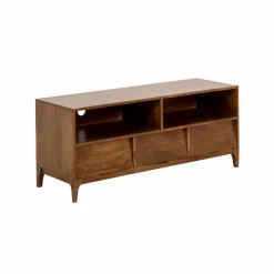 Meuble Tv<Made in Meubles Meuble TV 2 niches en bois de manguier Remick