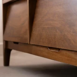 Meuble Tv<Made in Meubles Meuble TV 2 niches en bois de manguier Remick