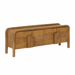 Meuble Tv<Made in Meubles Meuble TV 4 portes en bois de manguier Féodor