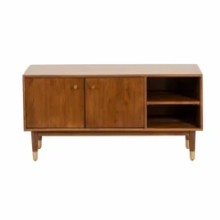 Meuble Tv<Made in Meubles Meuble TV 2 portes en bois d'acacia Emiel