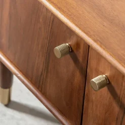 Meuble Tv<Made in Meubles Meuble TV 2 portes en bois d'acacia Emiel