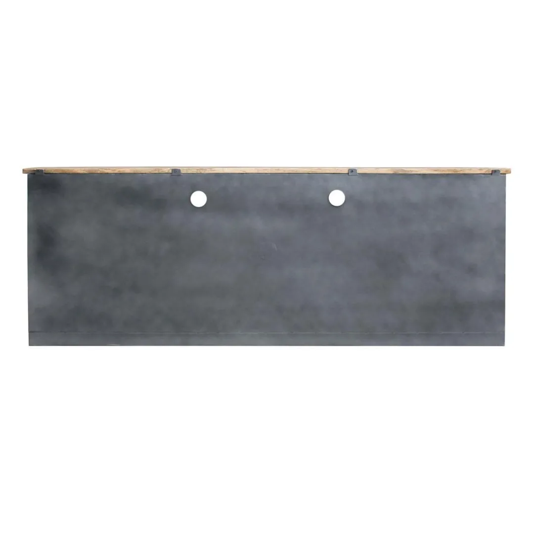 Meuble Tv<Made in Meubles Meuble TV arrondi en métal Locker