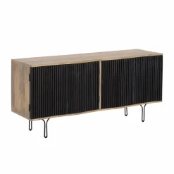 Meuble Tv<Made in Meubles Meuble TV bois de manguier et métal Auxence