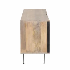 Meuble Tv<Made in Meubles Meuble TV bois de manguier et métal Auxence