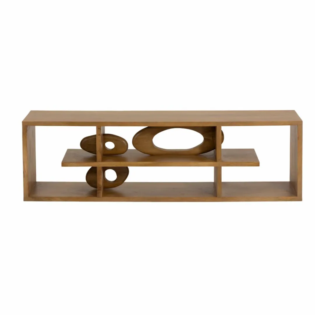 Meuble Tv<Made in Meubles Meuble TV design en bois de manguier Alwen