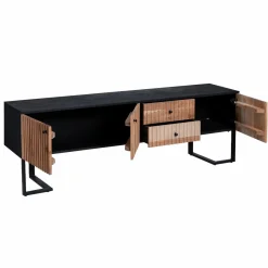 Meuble Tv<Made in Meubles Meuble TV en bois d'acacia et métal Pippa