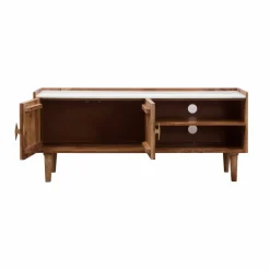 Meuble Tv<Made in Meubles Meuble TV en bois d'acacia Naxos