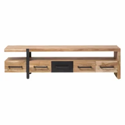 Meuble Tv<Made in Meubles Meuble TV en bois d'acacia Praia