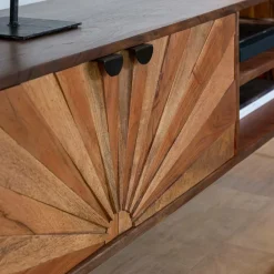 Meuble Tv<Made in Meubles Meuble TV en bois d'acacia Elvira