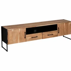 Meuble Tv<Made in Meubles Meuble TV en bois d'acacia et métal Bosco