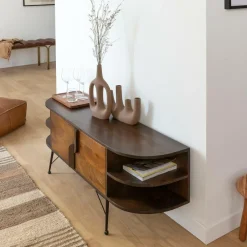 Meuble Tv<Made in Meubles Meuble TV en bois d'acacia Juno