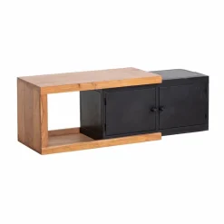 Meuble Tv<Made in Meubles Meuble TV en bois d'acacia Emilio