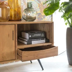 Meuble Tv<Made in Meubles Meuble TV en bois d'acacia Sara