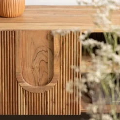 Meuble Tv<Made in Meubles Meuble TV en bois d'acacia Tilio