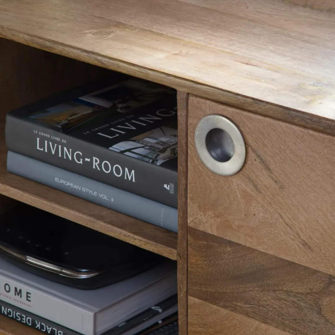 Meuble Tv<Made in Meubles Meuble tv en bois de manguier Eloi