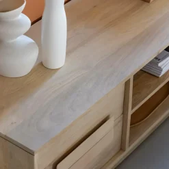 Meuble Tv<Made in Meubles Meuble TV en bois de manguier Lioris