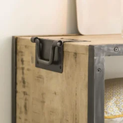 Meuble Tv<Made in Meubles Meuble TV en bois de manguier 3 tiroirs Wood