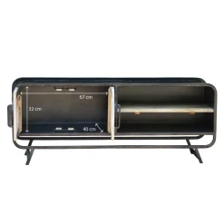 Meuble Tv<Made in Meubles Meuble TV en bois de manguier Nautilus