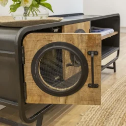 Meuble Tv<Made in Meubles Meuble TV en bois de manguier Nautilus