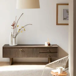 Meuble Tv<Made in Meubles Meuble TV en bois de manguier Niels