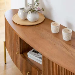 Meuble Tv<Made in Meubles Meuble TV en bois de manguier Cécile