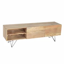 Meuble Tv<Made in Meubles Meuble TV en bois de manguier Carole