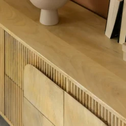 Meuble Tv<Made in Meubles Meuble TV en bois de manguier Eros