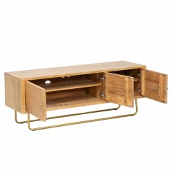 Meuble Tv<Made in Meubles Meuble TV en bois de manguier et métal Zack