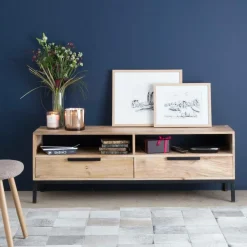 Meuble Tv<Made in Meubles Meuble TV en bois de manguier Pia