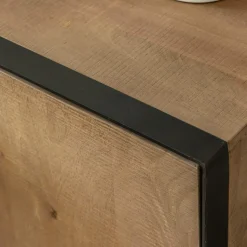 Meuble Tv<Made in Meubles Meuble TV en bois de manguier et métal Isil