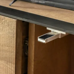 Meuble Tv<Made in Meubles Meuble TV en bois de manguier et métal Isil