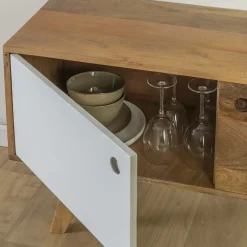 Meuble Tv<Made in Meubles Meuble TV en bois de manguier ArtiQ