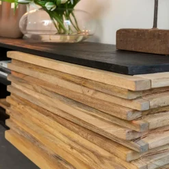 Meuble Tv<Made in Meubles Meuble TV en bois de manguier Tino